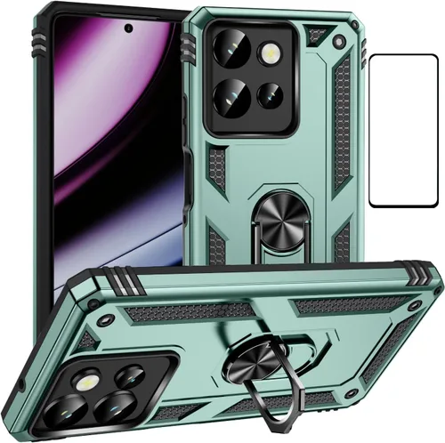 Miniatura 79 de Funda para Xiaomi redmi Note 12 Pro Plus 5G con protector de pantalla, soporte delgado protección militar a prueba de golpes Armor Defender Funda