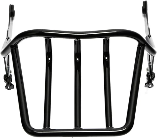 Miniatura 3 de TCT-MOTORPARTS Portaequipajes vertical negro de cinco barras para Harley Softail Fat Bob FXFB 107/FXFBS 114 2018-2023