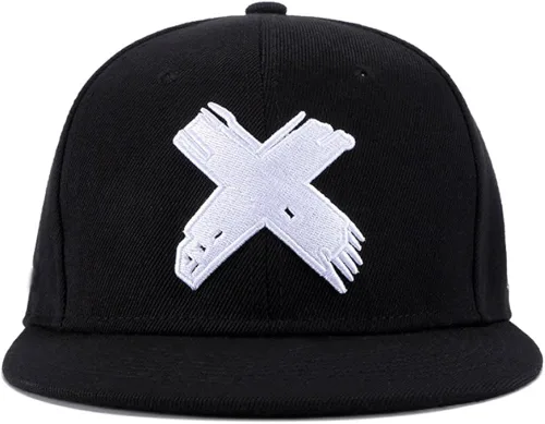 Miniatura 4 de Quanhaigou Unisex Snapback Hats, Adjustable Embroidered Dad Hat Flat Bill Baseball Cap for Men Women