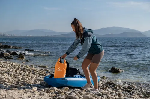 Miniatura 3 de EARTH&RIVER Mochila seca impermeable de alta calidad, extra gruesa, protección para todas las actividades acuáticas y campamentos, bolsa seca ligera