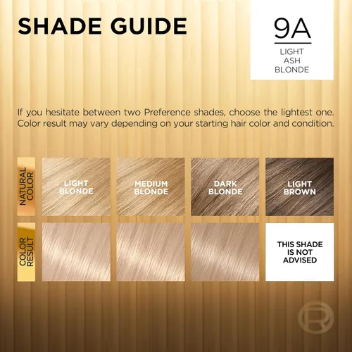 Miniatura 150 de L'Oreal Paris Superior Preference - Tinte permanente luminoso que desafía la decoloración, tinte para el cabello hasta 9 semanas de resplandor, 09
