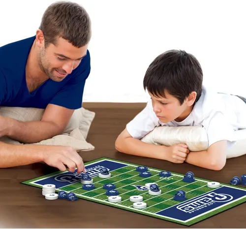 Miniatura 8 de MasterPieces NFL Los Angeles Rams Juego de mesa de damas, 13 x 21 pulgadas