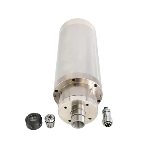 Miniatura 8 de Motor de husillo CNC ATO, 6kW trifásico 380V refrigerado por agua Motor de husillo CNC 14.5A φ125mm ER25 Collets 400Hz 24000rpm, para máquinas CNC