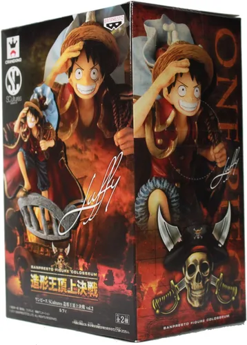 Miniatura 2 de Banpresto One Piece 48057 Esculturas del Coliseo: Figura de mono D. Luffy, volumen #2