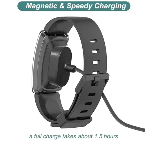 Miniatura 3 de Cargador para Fitbit Inspire HR y Ace 2, cable de carga USB de repuesto para pulsera inteligente Inspire (3.3 pies/39.4 in)