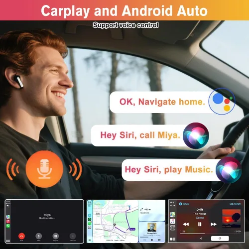 Miniatura 6 de Radio estéreo Android 15 para automóvil de 8 núcleos 4GB+64GB para Chevrolet Suburban Tahoe Yukon 2015-2019 con pantalla táctil de 10.1 pulgadas