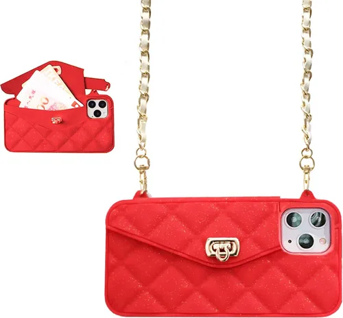 Miniatura 42 de UnnFiko - Funda tipo cartera compatible con iPhone XR, diseño elegante de bolsa de lujo, cartera abatible con funda para tarjetas, cubierta de Negro