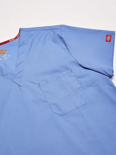 Miniatura 3 de Dickies - Camisa médica de manga corta con cuello en V para hombre