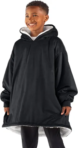 Miniatura 17 de Bare Home B-Cozy - Manta con capucha, para llevar puesta, suave, afelpada, de sherpa, cálida, acogedora, de gran tamaño, disponible en tamaños