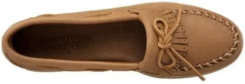 Miniatura 5 de Minnetonka Mocasines Kilty con flecos de alce para mujer Natural