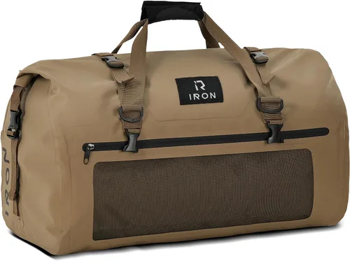 Miniatura 16 de IRON JIA'S Bolsa Seca para Motocicleta – Bolsa de Lona Impermeable y Bolsa Trasera de Equipaje, Bolsas de Sillín con Cierre Superior Enrollable