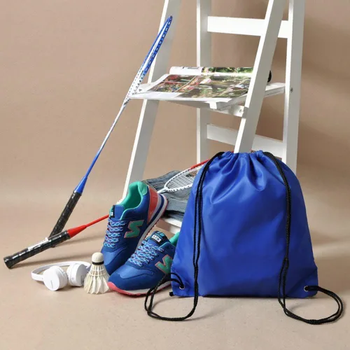 Miniatura 6 de BINGONE Mochila deportiva plegable con cordón para uso en el hogar del almacenamiento del viaje