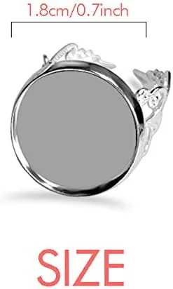 Miniatura 2 de Kazan Russia National Symbol Pattern Ring Adjustable Love Wedding Engagement