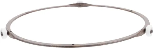 Soporte para plato giratorio de microondas, rodillos de placa giratoria de vidrio, compatible con la mayoría de microondas, soporte de plástico