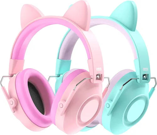 Miniatura 22 de Dr.meter - Auriculares con cancelación de ruido para niños y adultos, 2 PAQUETES, SNR27.4, protección auditiva, orejeras ajustables para Monster