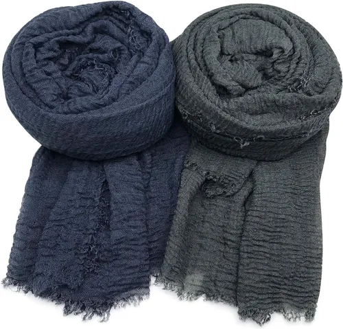 Miniatura 4 de Bufanda para mujer para todas las estaciones, 3 bufandas.