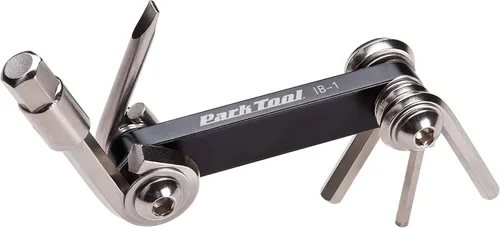 Miniatura 2 de Park Tool IB-1 I-Beam - Juego de llaves hexagonales plegables/destornilladores herramientas multifuncionales para bicicleta