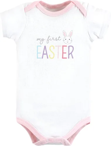 Miniatura 48 de Hudson Baby baby-girls Cotton Bodysuits 3-pack