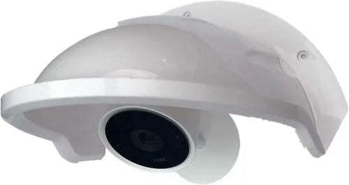 Miniatura 3 de Universal Sun Rain Shade Cámara Cubierta Escudo para Nest/Anillo/Arlo/Dome/Bullet Cámara Exterior - Blanco