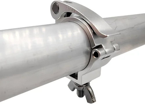 Miniatura 8 de Abrazadera de luz de escenario de liberación rápida de 2 pulgadas, aleación de aluminio, resistente, 220 libras, abrazaderas de tubo de armadura