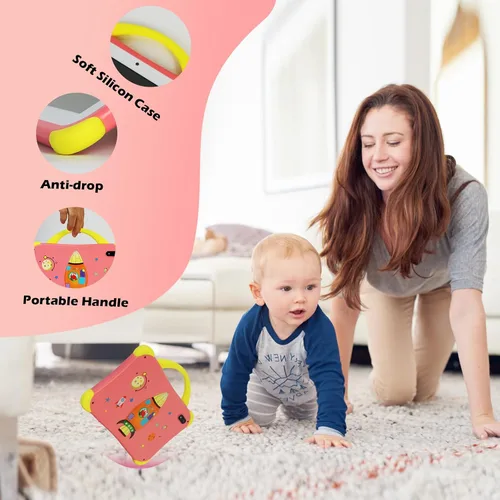 Miniatura 4 de weelikeit Tableta infantil de 7 pulgadas para niños de 3 a 10, 8 GB (4+4 extendidos) RAM 64 GB ROM Tablet para niños pequeños Android 14 con doble