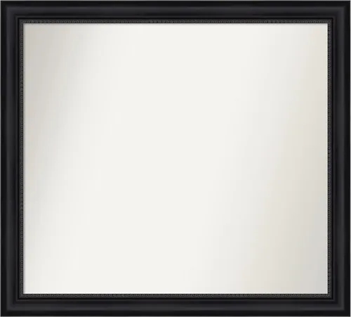 Miniatura 221 de Amanti Art Espejo personalizado, espejo de baño negro Astor, espejo de pared o espejo de tocador de baño sobre el fregadero (25 x 25 pulgadas)