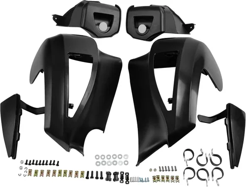 Miniatura 14 de TCT-MOTORPARTS Thunder - Conjunto de carenados ventilados inferiores de humo negro para Springfield Dark Horse 2016-2024 Chieftain Roadmaster