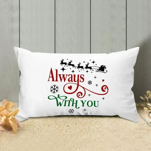Miniatura 5 de Always with You - Fundas de almohada lumbar de 12 x 20 pulgadas, fundas de cojín de lona para decoración de sofá, sala de estar