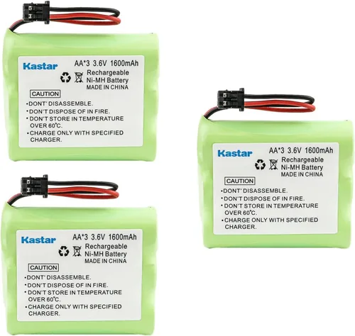 Miniatura 6 de Kastar Paquete de 1 batería de repuesto para Panasonic P-P501 P-P501A P-P501PA HHRP501 KX-A36 KX-TA38 TYPE 1 P-P504 P-P504A P-P504PA TYPE 11 P-P505