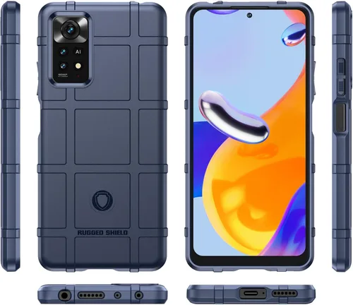 Miniatura 2 de Funda delgada para Redmi Note 11 Pro 4G/5G, resistente funda protectora con protección de grado militar a prueba de golpes, lente de pantalla