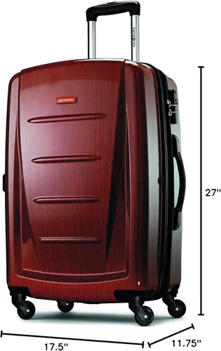 Miniatura 297 de Samsonite Winfield 2 Equipaje rígido con ruedas giratorias, Azul profundo, Juego de 3 piezas (20/24/28)