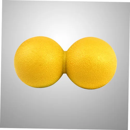 Miniatura 2 de Bola de masaje de maní para alivio muscular y tensión corporal, rodillo masajeador corporal de doble lacrosse para cuello, hombro, espalda, terapia