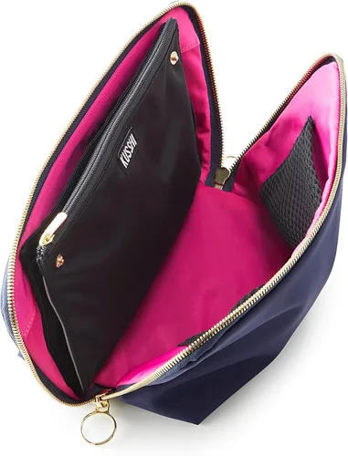 Miniatura 5 de KUSSHI Bolsa de Maquillaje y Cosméticos Lavable para Viaje, Negro