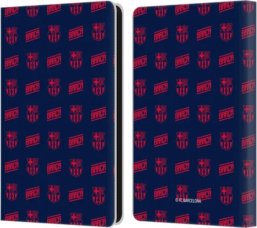 Miniatura 21 de Head Case Designs Funda de piel con licencia oficial del FC Barcelona Barca Crest Graphics compatible con Kindle Paperwhite 5 (2021)