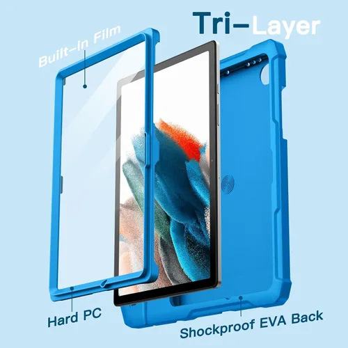 Miniatura 5 de JETech Funda infantil para Samsung Galaxy Tab A8 de 10.5 pulgadas 2022 (SM-X200/X205/X207) con protector de pantalla integrado, funda protectora a