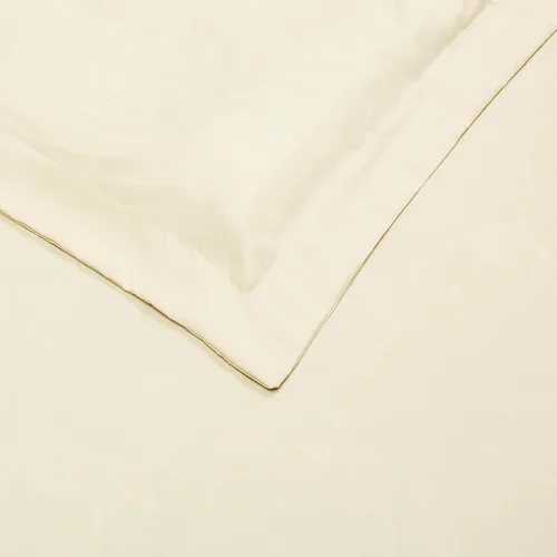 Miniatura 4 de Amazon Basics - Juego de funda de edredón de microfibra ligera de 2 piezas, beige, liso, tamaño individual / individual XL