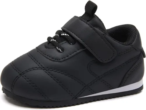 Miniatura 46 de BMCiTYBM Zapatos de bebé para niños y niñas, zapatos para caminar para niños pequeños, zapatos ligeros antideslizantes para 6, 9, 12, 18, 24 meses