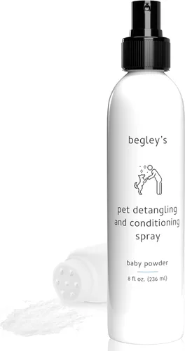 Miniatura 10 de Begley's Aerosol desenredante para mascotas, espray desenredante perfumado de aceite esencial de primera calidad para perros, cachorros y gatos