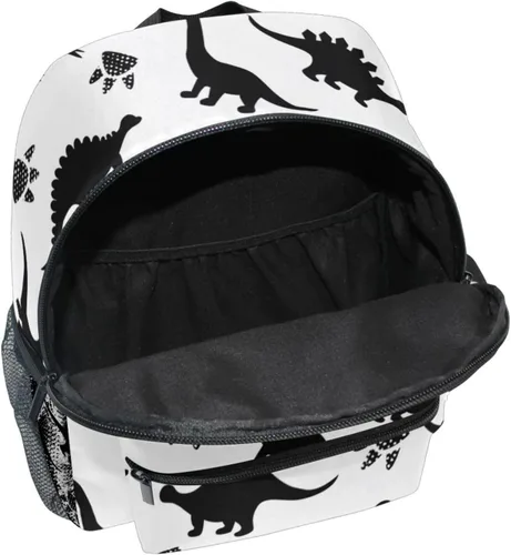 Miniatura 2 de Mochila personalizada con nombre de dinosaurio para niños pequeños, Multi, Tamaño único, Lindo