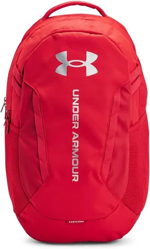 Miniatura 10 de Under Armour Mochila Hustle 6.0 unisex para adultos (002) Negro / Negro / Blanco