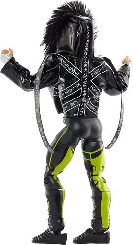 Miniatura 4 de WWE Lo Shira Elite Series #79 Figura de acción de lujo con detalles faciales realistas, equipo de anillo icónico y accesorios