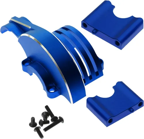 Pieza de mejoras para trineo 1/8 4WD, cubierta de engranaje principal de aluminio de aleación para trineo 4WD Monster Truck RC #95076-4, reemplazar