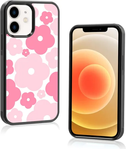 Miniatura 109 de Funda para iPhone 8 Plus y iPhone 7 Plus, linda funda Kawaii azul hibisco hawaiano floral estética floral para niñas preppy mujeres