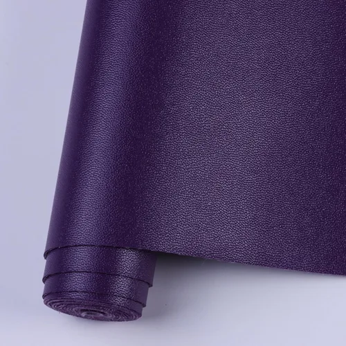 Miniatura 11 de Hojas de cuero sintético para manualidades, un rollo, superficie suave y lisa, hojas de tela de cuero sólido, 12 x 53 pulgadas (11.8 in x 53.1 in)