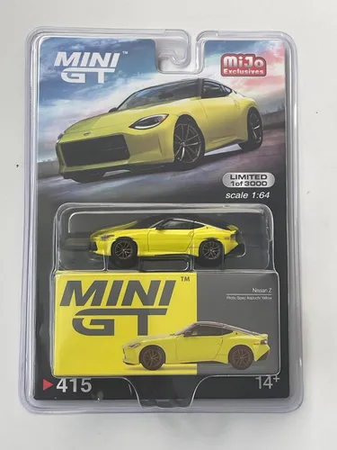 Nissan Z Proto Spec 2023 Mini GT - Modelo a escala 1:64 de True Scale Miniatures