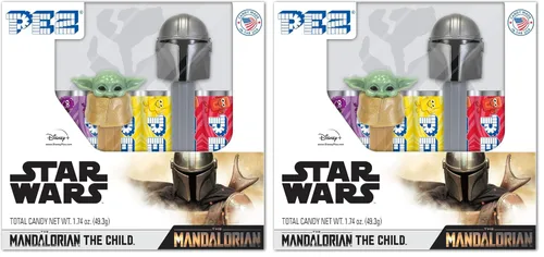 Miniatura 2 de Set de regalo de dulces PEZ El Mandaloriano y El Niño