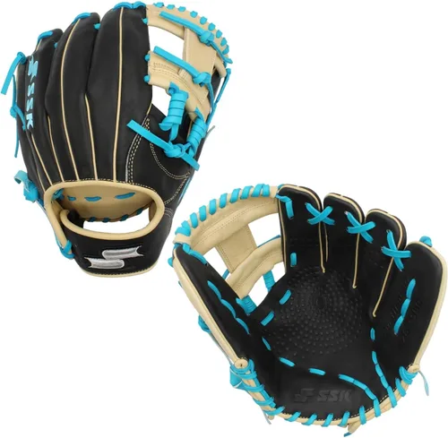 SSK Z5 Craftsman Guante de béisbol para infield – 11.25” - 11.5” - 11.75” - 12” – Lanzamiento con mano derecha y izquierda