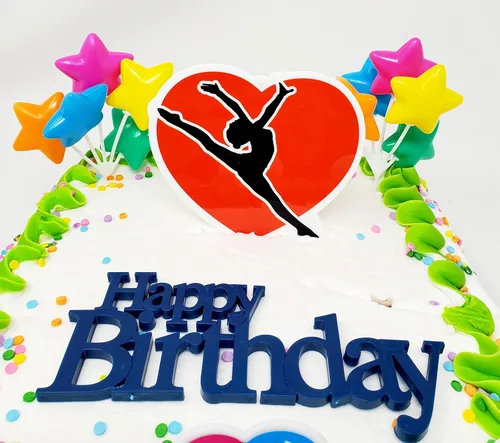Miniatura 2 de Juego de decoración para pastel de cumpleaños con temática