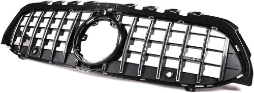Miniatura 3 de YIWANG ABS AMG Reemplazo GT Sport Rejillas delanteras de malla vertical Trim para Mercedes Benz Clase A W177 A200 A180 A260 2019
