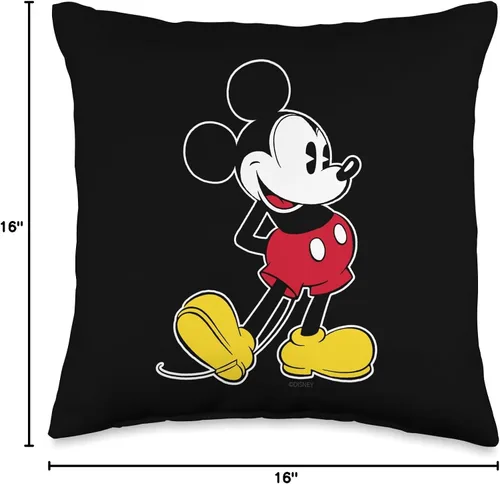 Miniatura 4 de Disney Mickey Mouse Classic Pose - Almohada negra